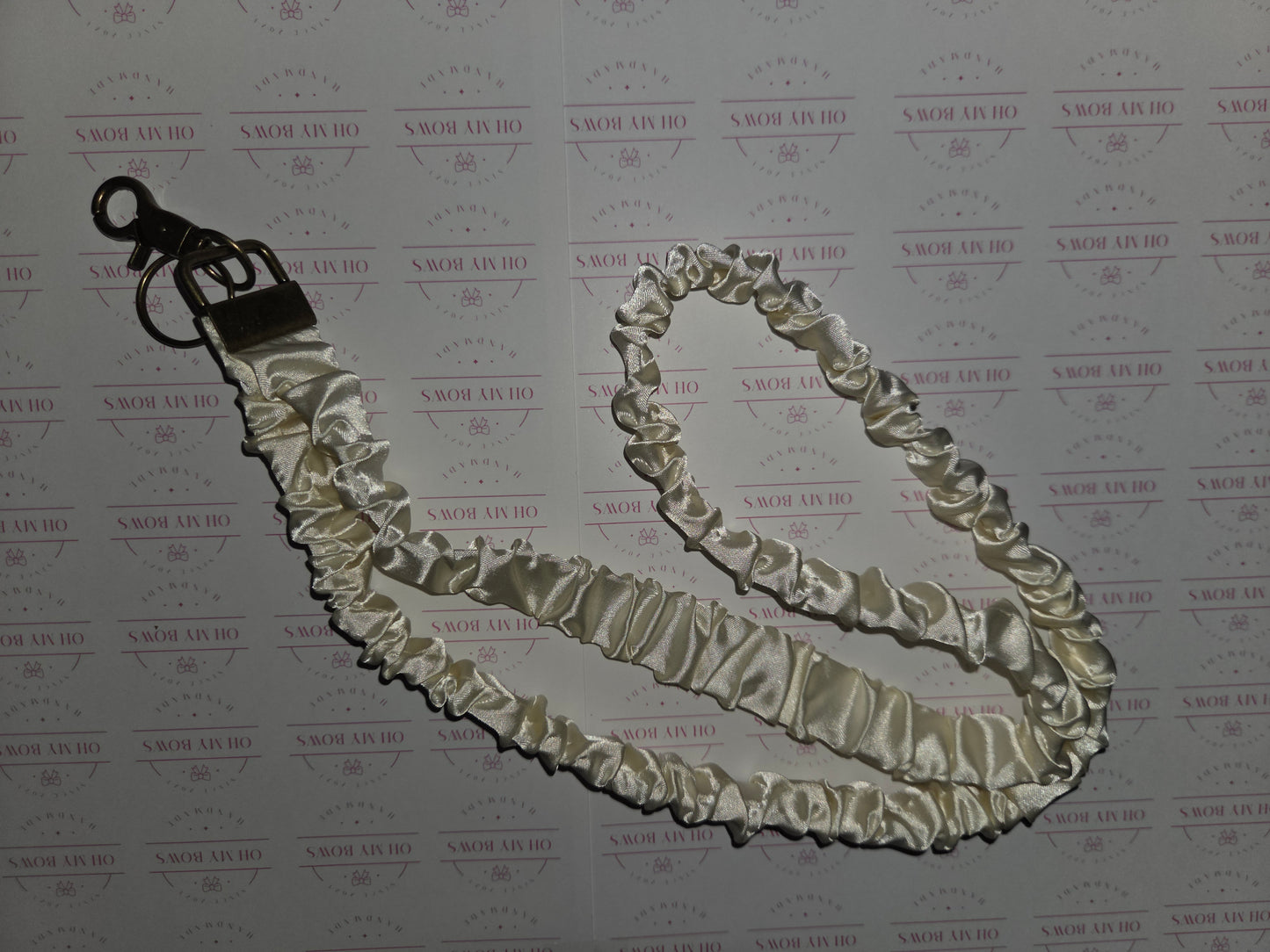 Scrunchie lanyards