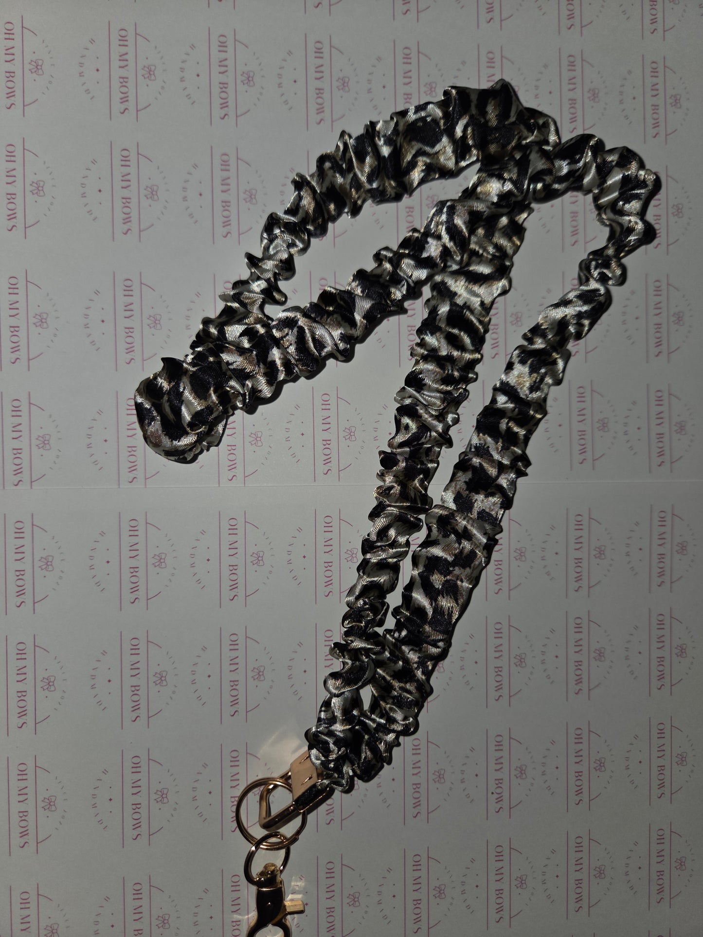 Scrunchie lanyards