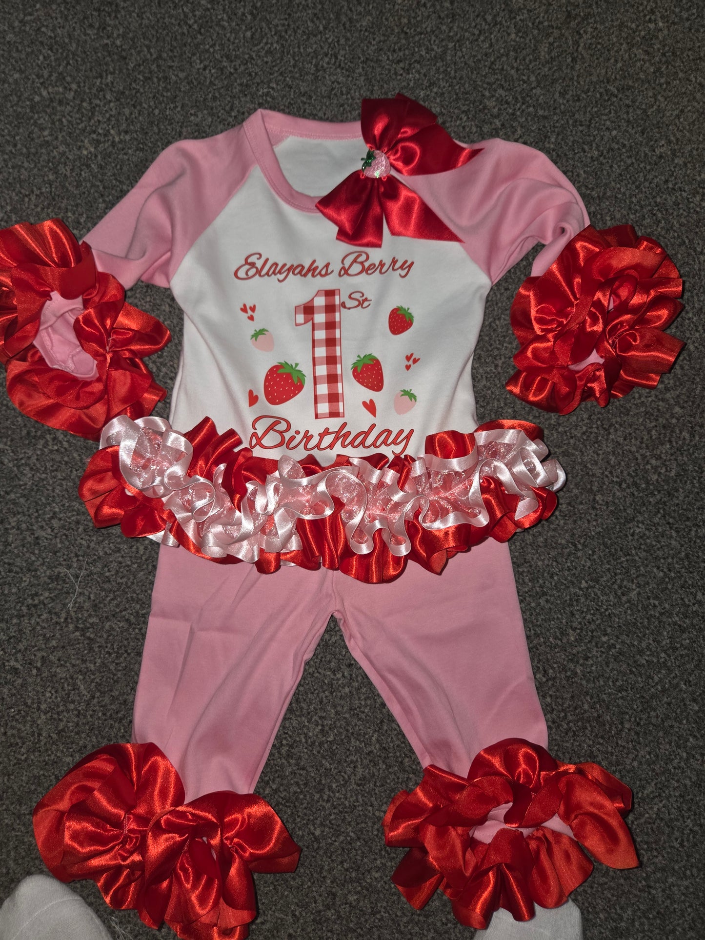Birthday pjs