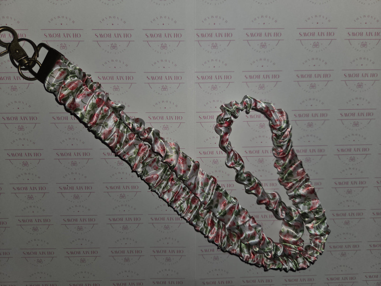 Scrunchie lanyards