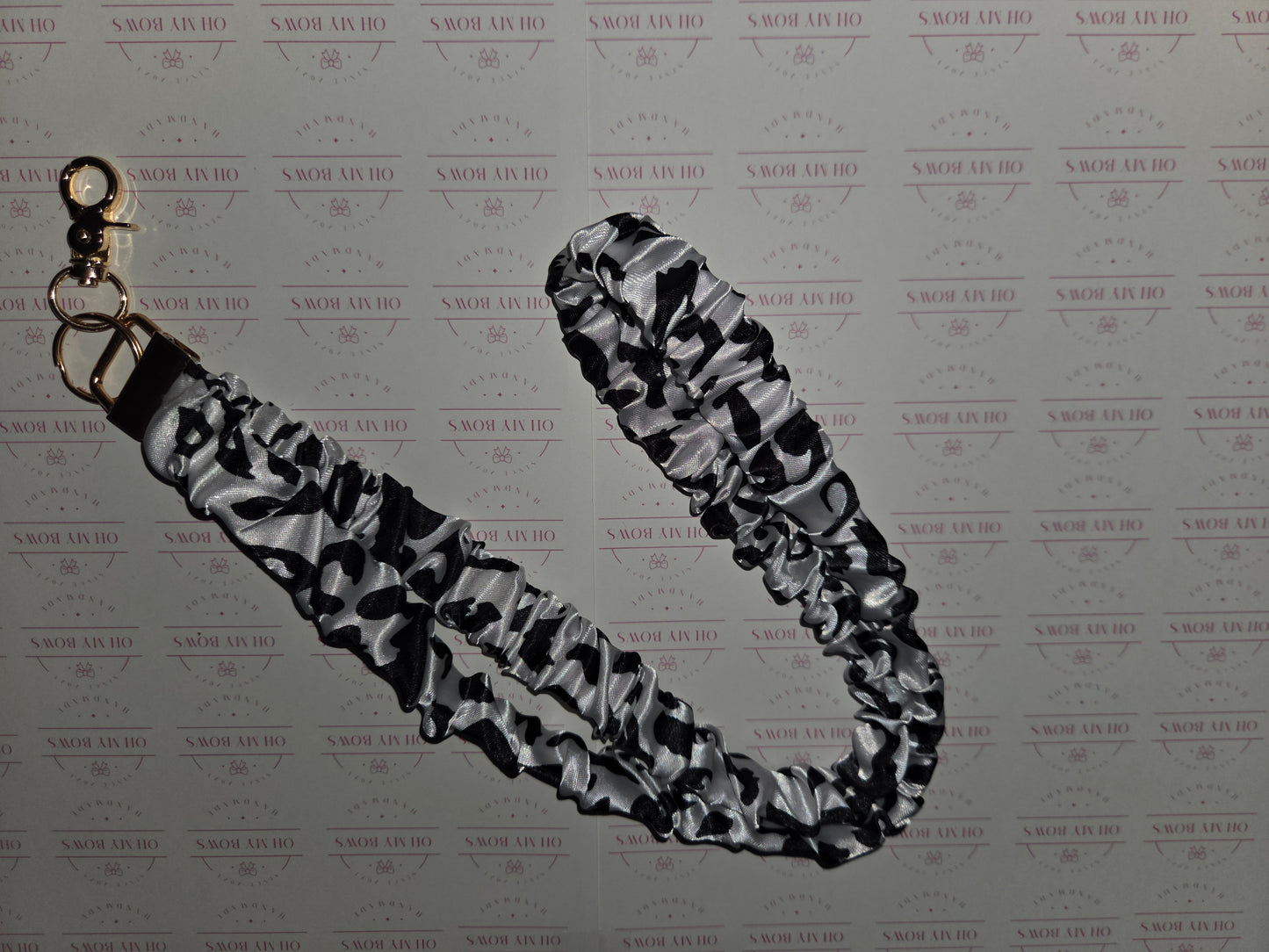 Scrunchie lanyards