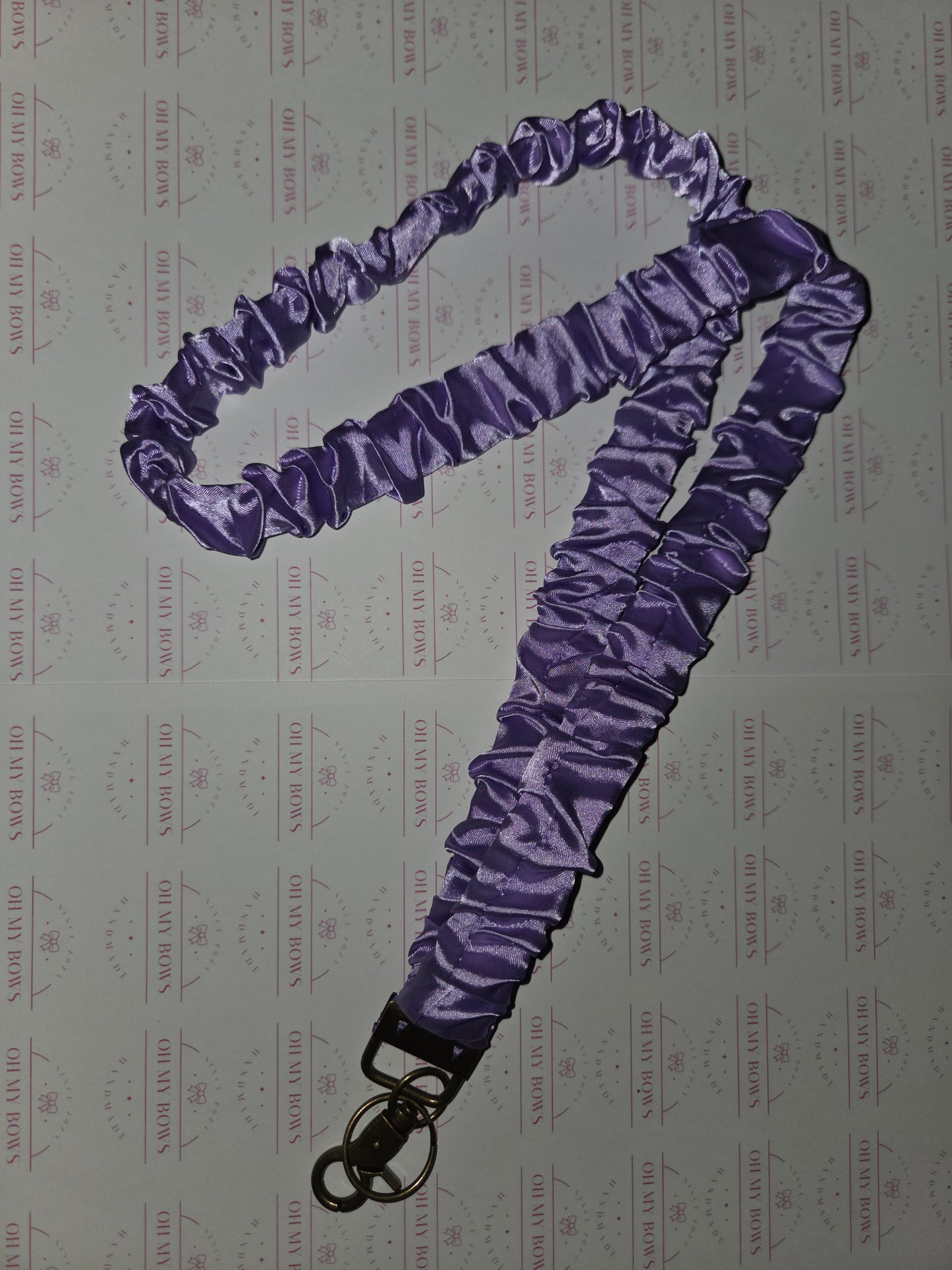 Scrunchie lanyards