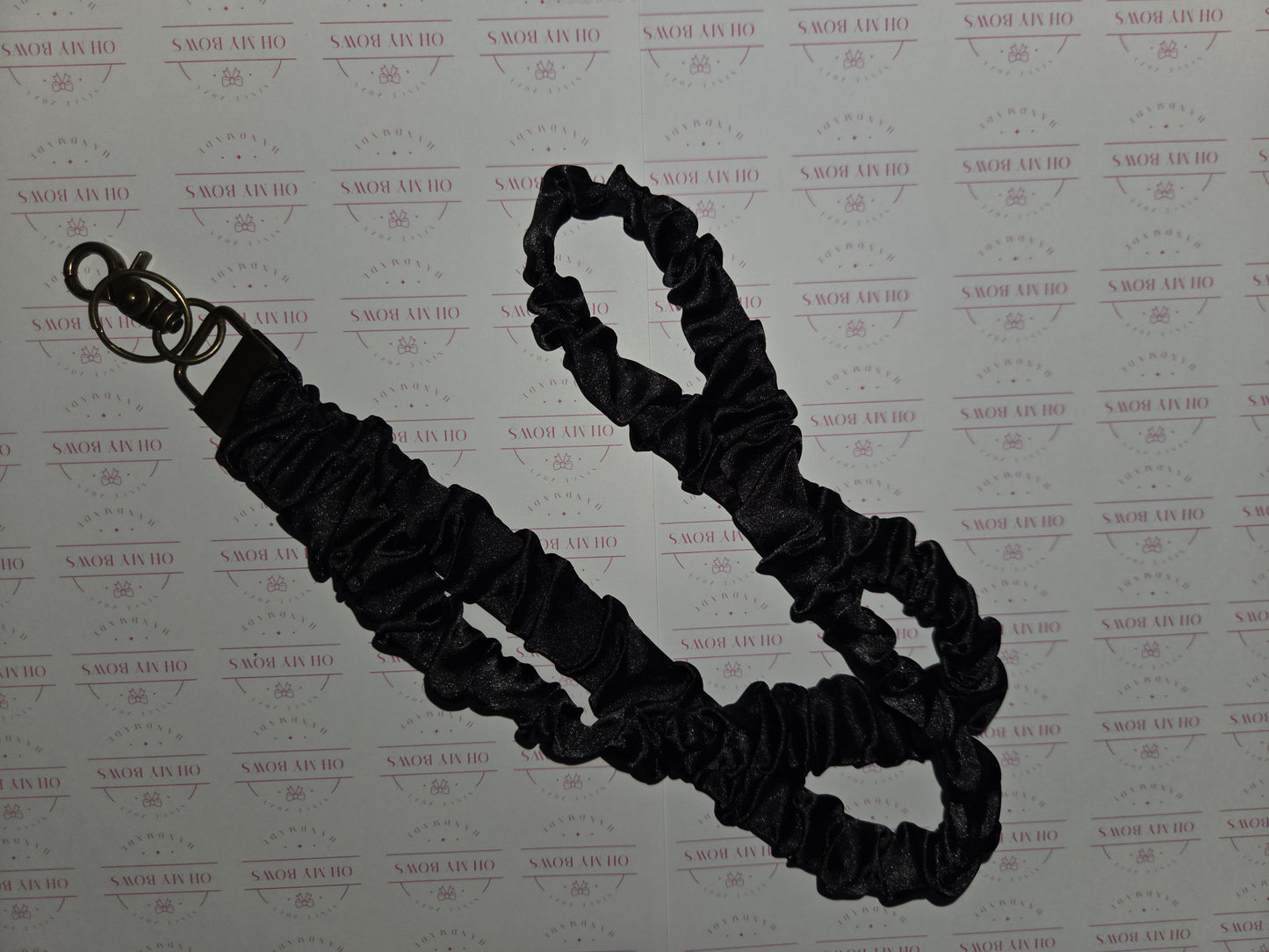 Scrunchie lanyards