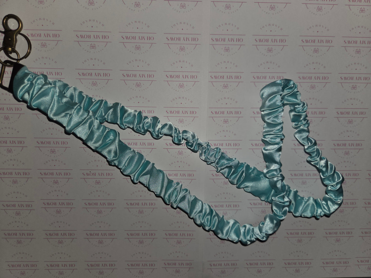 Scrunchie lanyards